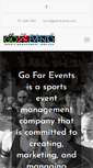 Mobile Screenshot of gofarevents.com